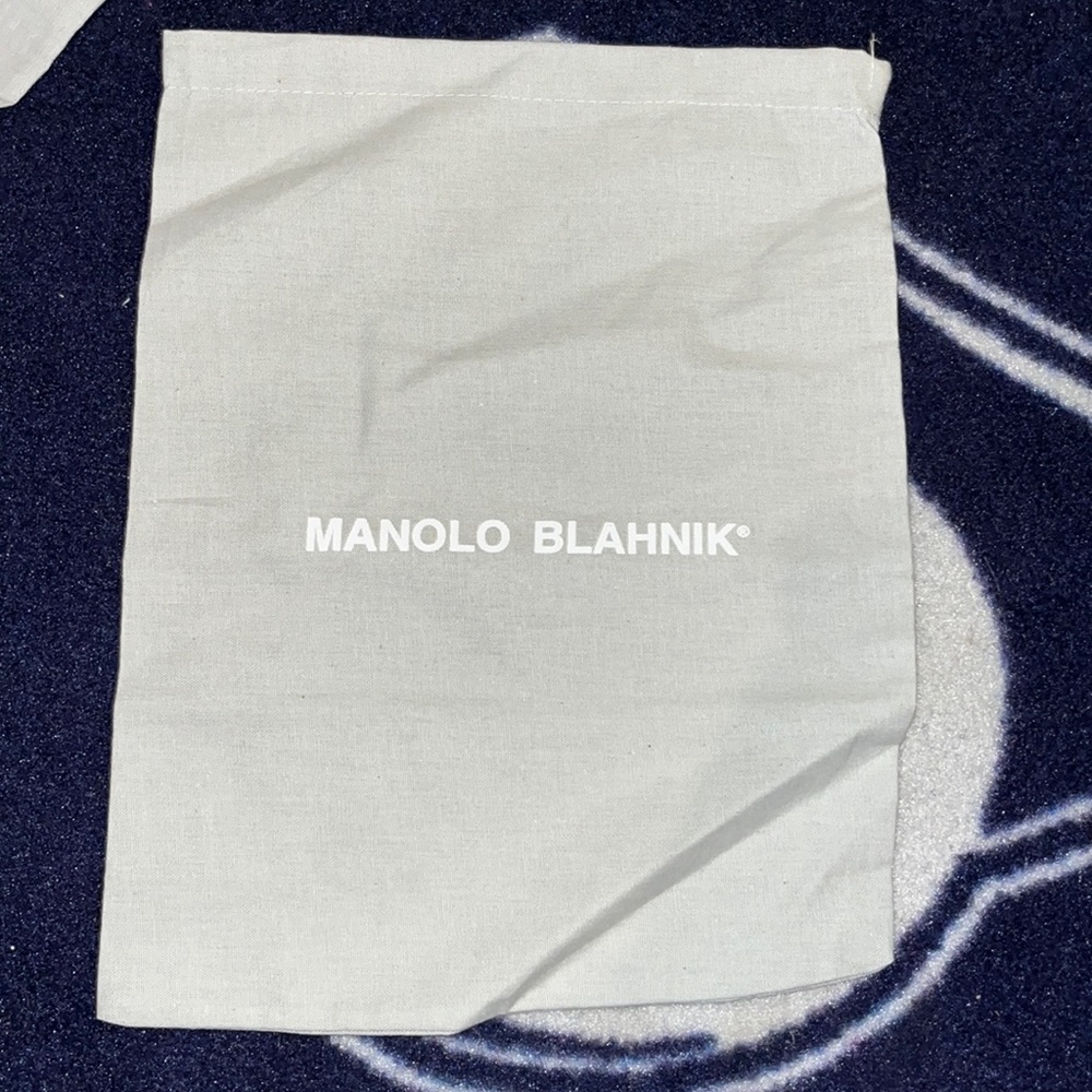 Manolo Blahnik dust bag
